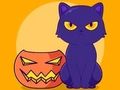 Játék Kifestőkönyv: Halloween Cat  online