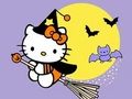 Játék Kifestőkönyv: Kitty Halloween  online