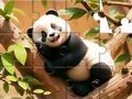 Játék Jigsaw puzzle: panda a fán online