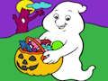 Játék Halloween kifestőkönyv  online