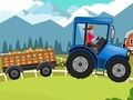 Játék Szállítás traktorral  online
