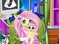 Játék Pony Fluttershy baba születése  online
