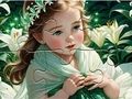 Játék Jigsaw puzzle: erdei baba tündér online