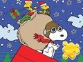 Játék Jigsaw puzzle: Snoopy karácsonyi kézbesítés online