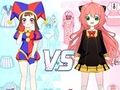 Játék Ragyogó Anime Star Öltöztetős  online