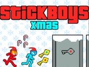 Játék StickBoys karácsony  online