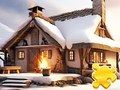 Játék Jigsaw puzzle: Hóház online