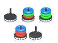Játék Hoop Stack Brain Puzzle játék  online