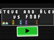 Játék Steve és Alex vs Fnaf  online