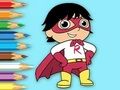 Játék Kifestőkönyv: Super-Ryan  online