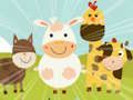 Játék Boldog Farm Animals  online