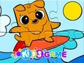 Játék Jigsaw Puzzle: Szörfözés a tengerben  online