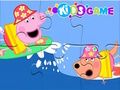 Játék Jigsaw puzzle: peppa sertés tengeri vitorlázás online