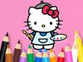 Játék Kifestőkönyv: Hello Kitty festmény  online
