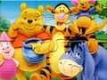 Játék Jigsaw Puzzle: Micimackó a barátokkal  online