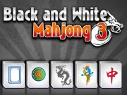 Játék Fekete-fehér Mahjong 3  online