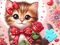 Játék Jigsaw puzzle: íjknot macska online