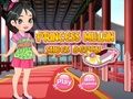 Játék Princess Mulan cipőtervezés  online