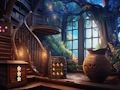 Játék Rejtély fantasy ház menekülés online