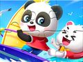 Játék Jigsaw puzzle: Baby Panda vitorlázás online