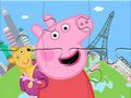 Játék Jigsaw puzzle: Peppa utazik körül online
