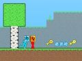 Játék Tűz és víz Stickman  online