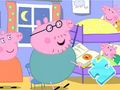 Játék Jigsaw Puzzle: Peppa alvótörténet  online