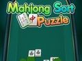 Játék Mahjong rendezési puzzle  online