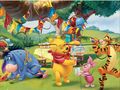 Játék Jigsaw Puzzle: Micimackó parti  online