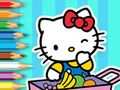 Játék Kifestőkönyv: Hello Kitty Market  online