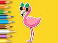 Játék Kifestőkönyv: Flamingó  online