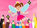 Játék Kifestőkönyv: Little Pretty Fairy  online