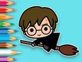 Játék Kifestőkönyv: Repülő Potter  online