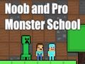 Játék Noob és Pro Monster School  online