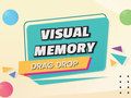 Játék Vizuális memória Drag Drop  online