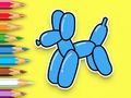 Játék Kifestőkönyv: Balloon Puppy  online