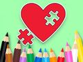 Játék Kifestőkönyv: BTS Heart Jigsaw  online