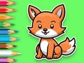 Játék Kifestőkönyv: Baby Fox  online