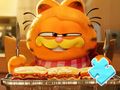 Játék Jigsaw Puzzle: Garfield és Lasagna  online