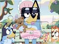 Játék Jigsaw Puzzle: Bluey játékidő  online