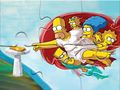 Játék Jigsaw Puzzle: Simpson család létrehozása  online