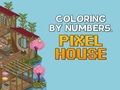 Játék Színezés számokkal: Pixel House  online