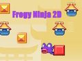 Játék Frogy Ninja 2d online