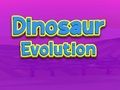Játék A dinoszaurusz evolúciója  online