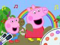 Játék Kifestőkönyv: Peppa Pig Muddy Vicces  online