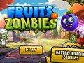 Játék Gyümölcsök vs zombik  online