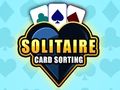 Játék Solitaire kártya rendezési puzzle  online