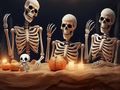 Játék Halloween csontváz kolónia menekülés online