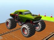 Játék Mega rámpa Monster truck  online