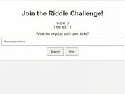 Játék Riddle kihívás online